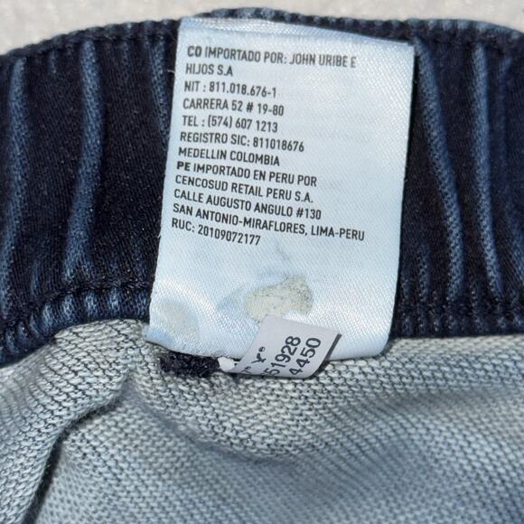 American Eagle Jeans Womens Size 000 Next Level Stretch Elastic Waist Cuff 22x27 - Picture 7 of 16